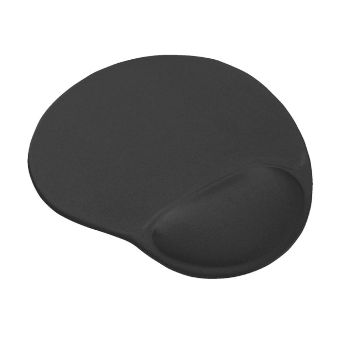 Trust Bigfoot Alfombrilla Ergonómica con Relleno de Gel Negro